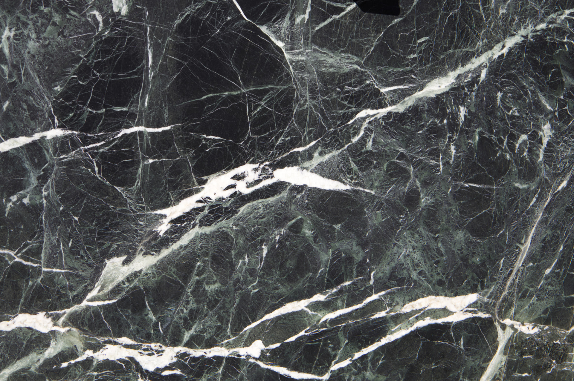 Verde Veria marble slab surface